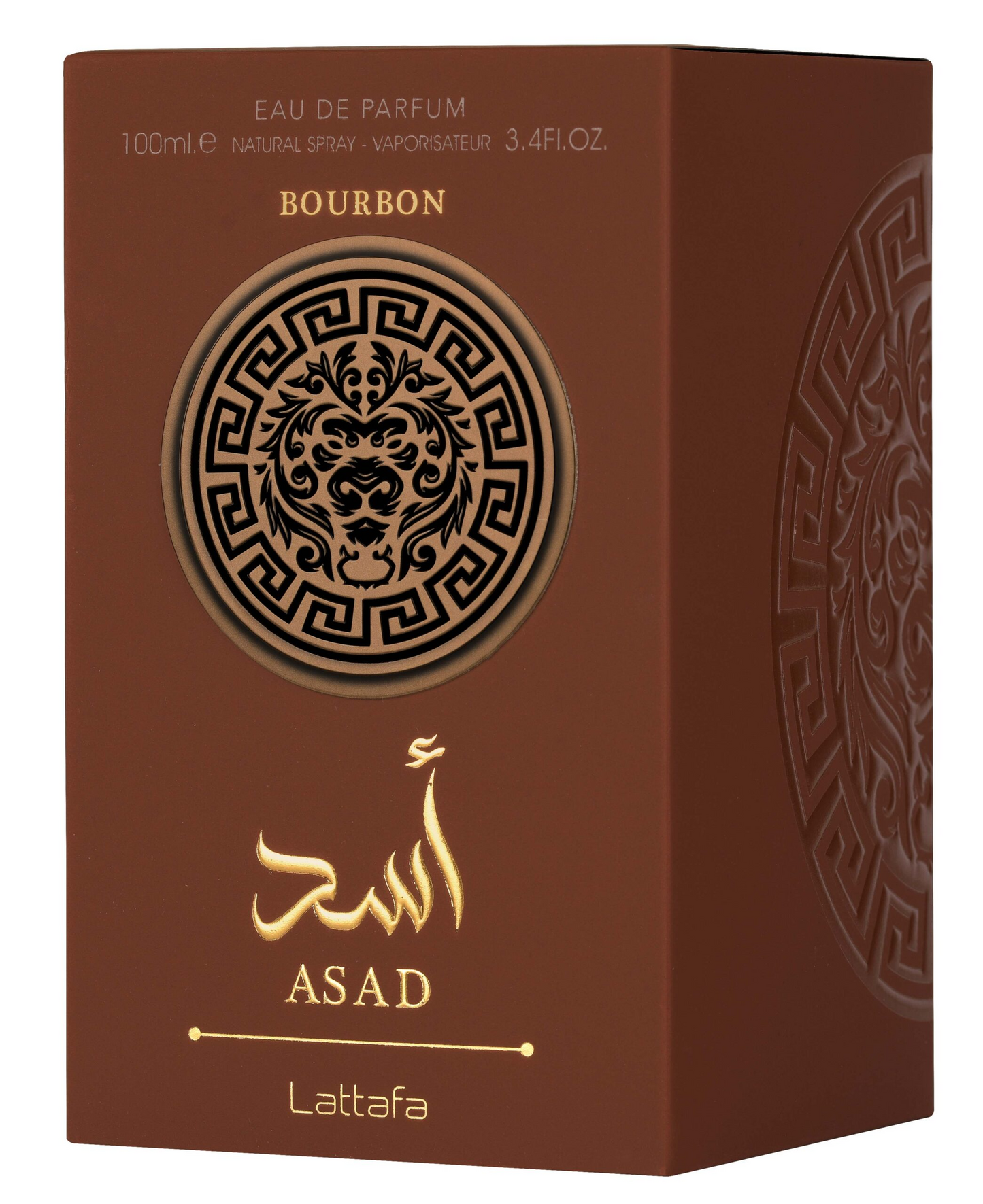 Lattafa Asad Bourbon Eau De Parfum 100ml Unisex Fragrance