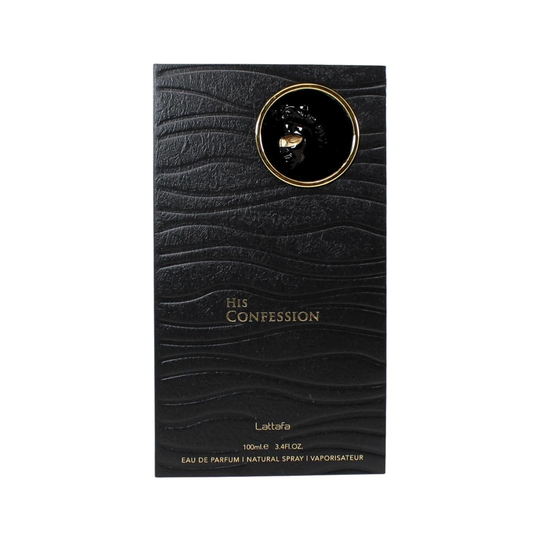 Lattafa His Confession Eau De Parfum 100ml Men’s Fragrance