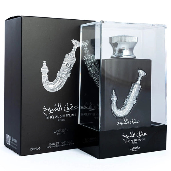 Lattafa Ishq Al Shuyukh Silver Eau De Parfum 100ml for Men