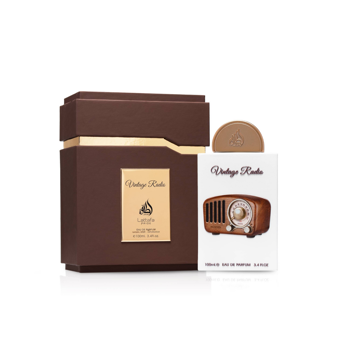 Lattafa Vintage Radio Eau De Parfum 100ml Unisex Fragrance