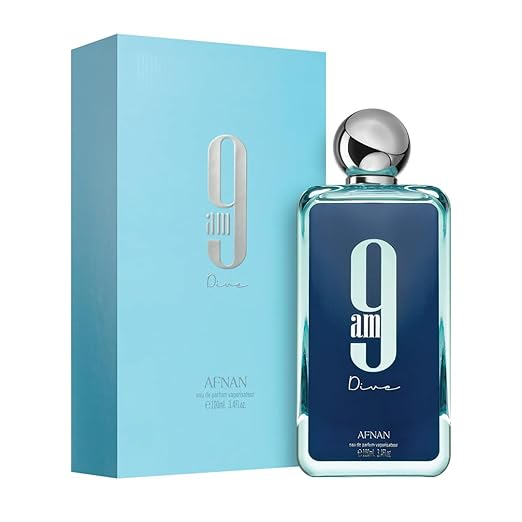 Afnan 9 AM Dive Eau de Parfum 100ml Citrus Perfume for Men and Women