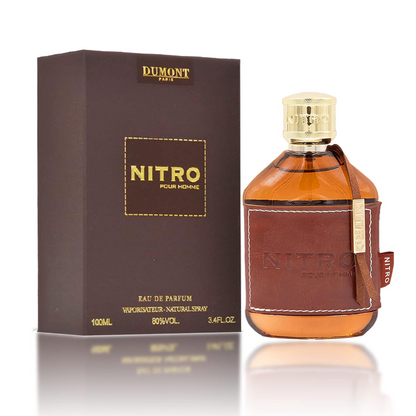 Dumont Paris | Nitro Brown Pour Homme Eau De Parfum for Men | 100ml