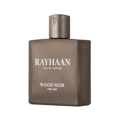 Rayhaan Wood Noir Eau De Parfum for Men 100ml – Bold, Dark & Woody Masculine Fragrance
