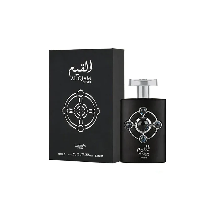 Lattafa pride Al Qiam Silver Eau de Parfum 100ml Arabic Perfume for Men