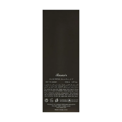 Rasasi Fattan Pour Homme Eau De Parfum For Him 50ml
