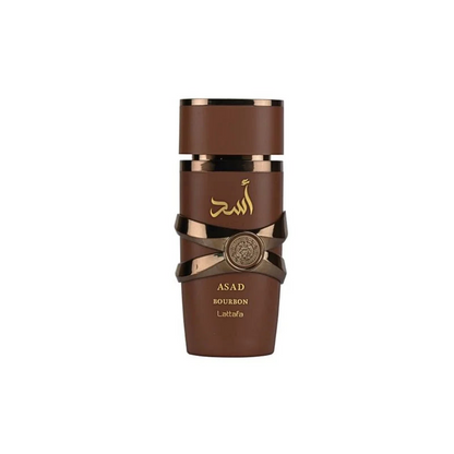 Lattafa Asad Bourbon Eau De Parfum 100ml Unisex Fragrance
