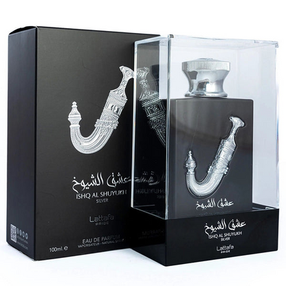 Lattafa Ishq Al Shuyukh Silver Eau De Parfum 100ml for Men