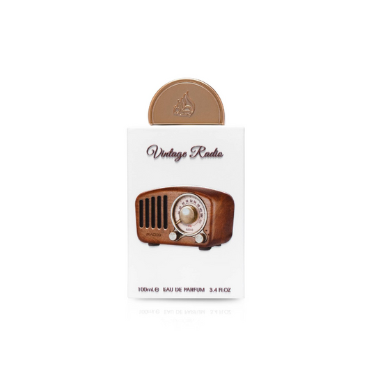 Lattafa Vintage Radio Eau De Parfum 100ml Unisex Fragrance