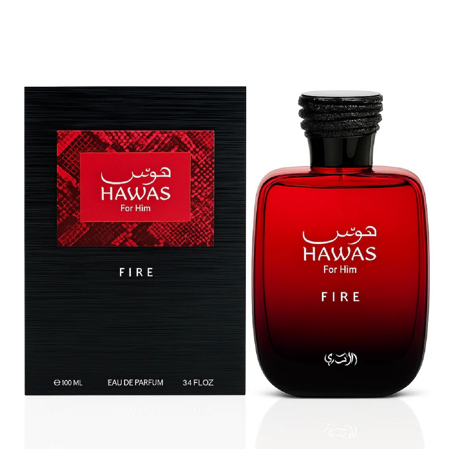 Rasasi Hawas Fire Eau De Parfum 100ml for Men